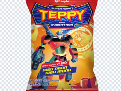 Snack vị bò 35g (hình Robot)